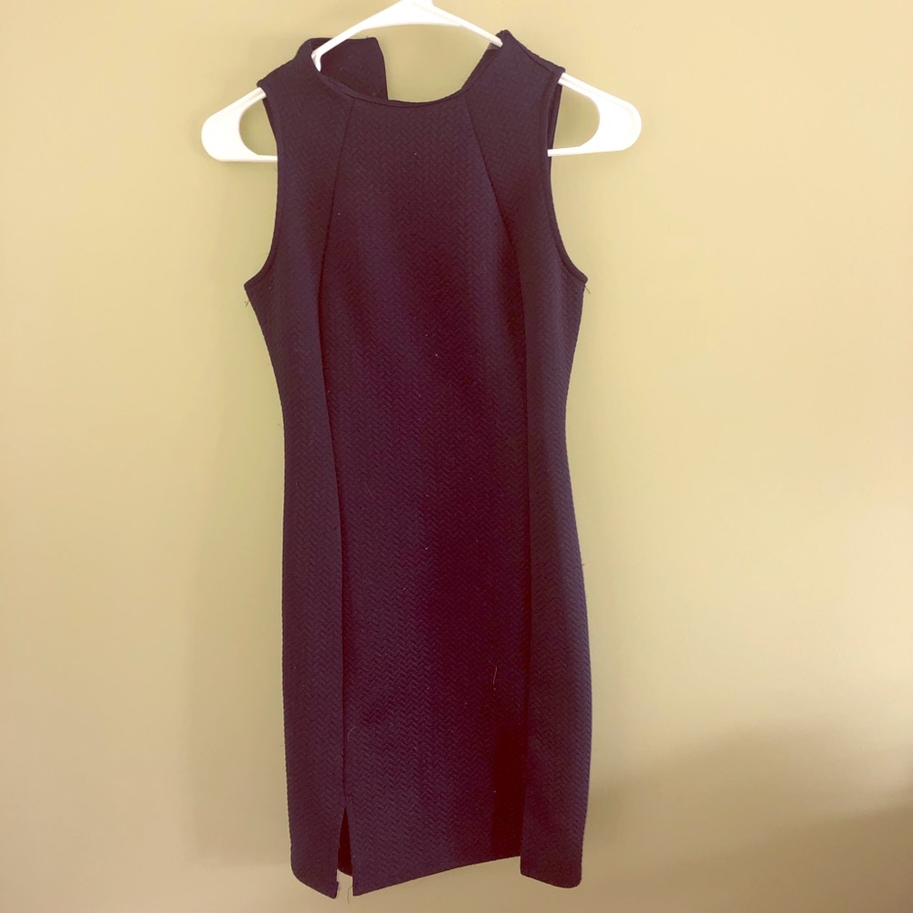 Navy blue dress